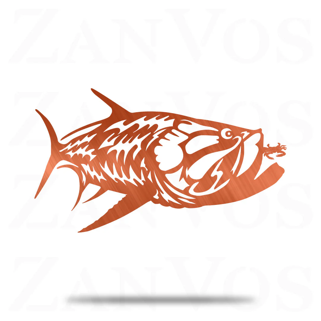 Tarpon Chasing Crab - Image 4