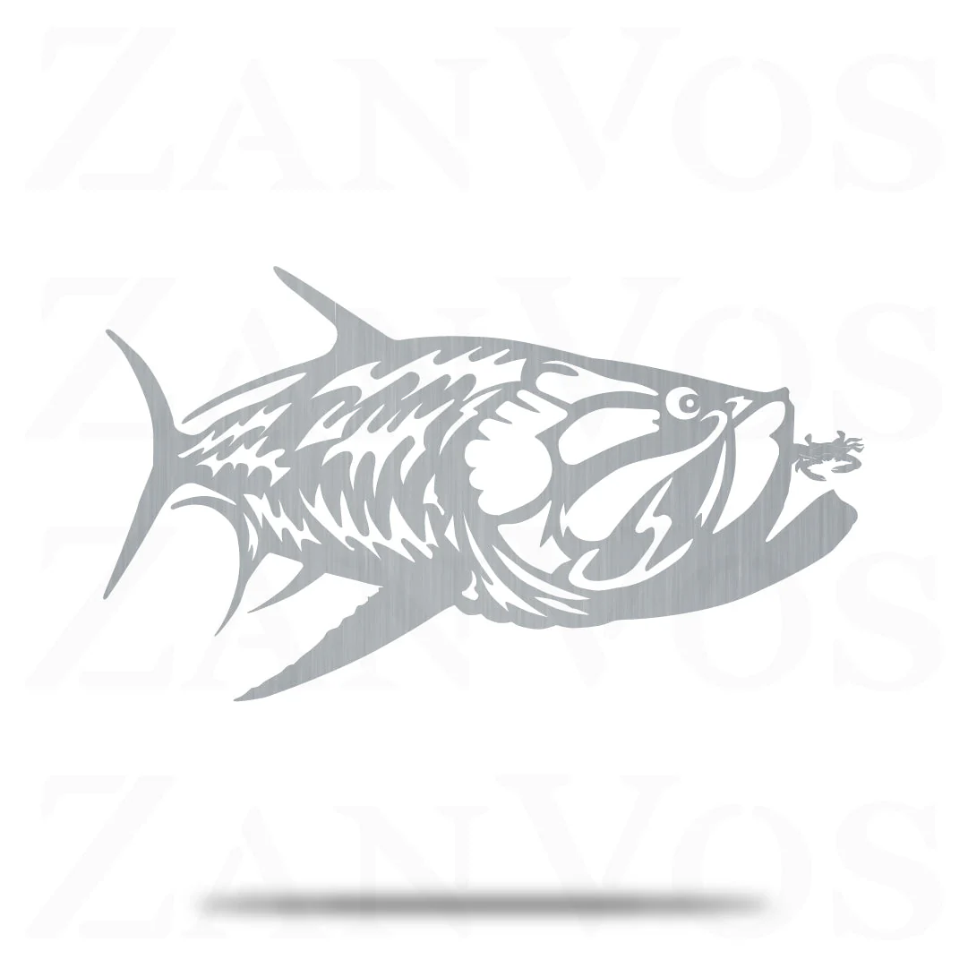 Tarpon Chasing Crab - Image 6