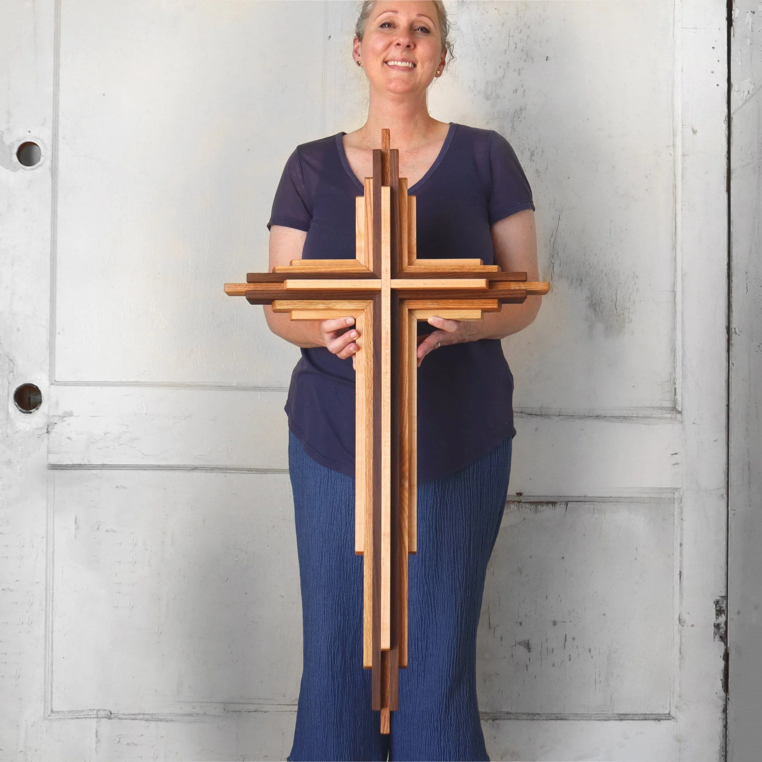 Three-Foot-Tall Wooden Crosses - Image 3