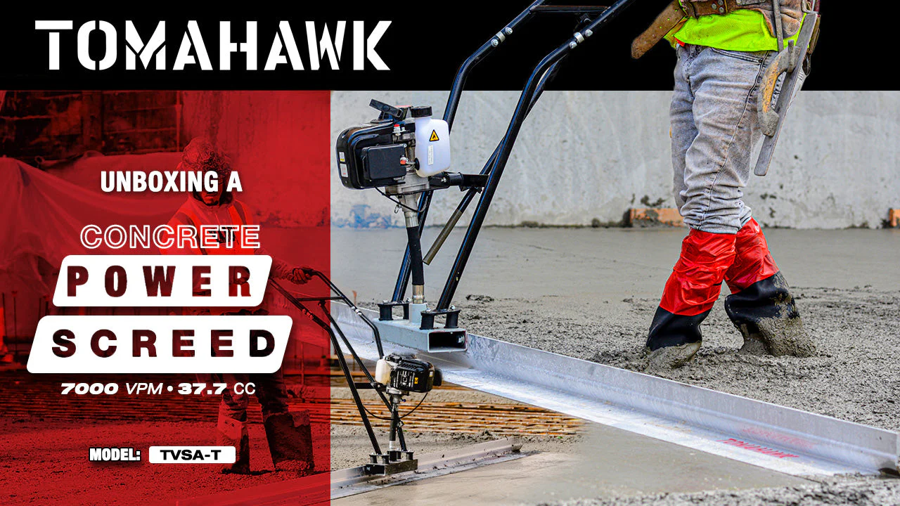 Tomahawk Power Concrete Screed Three Aluminum Blade Bundle (Choose 3 Boards) - Image 5