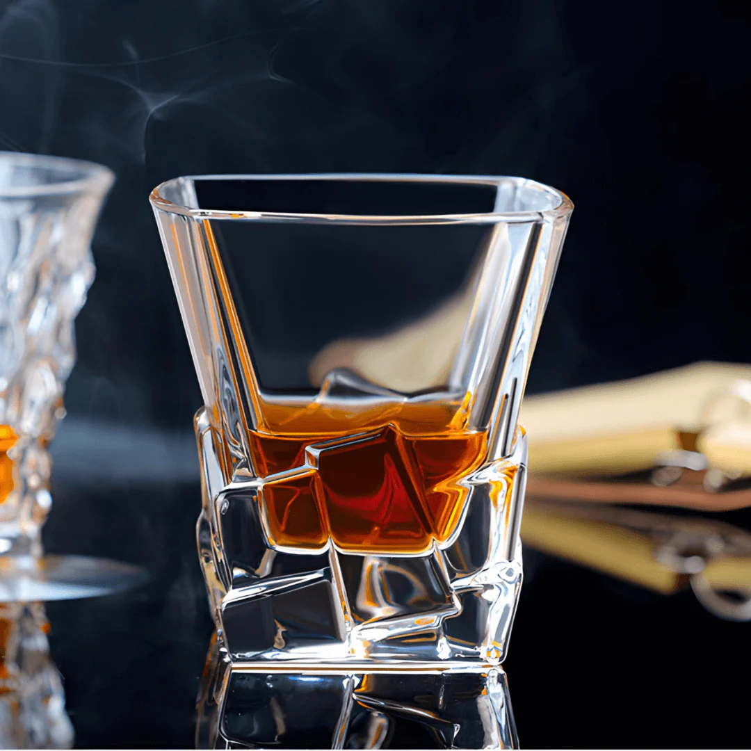 Tychon Japanese Crystal Whisky Glass - Image 7