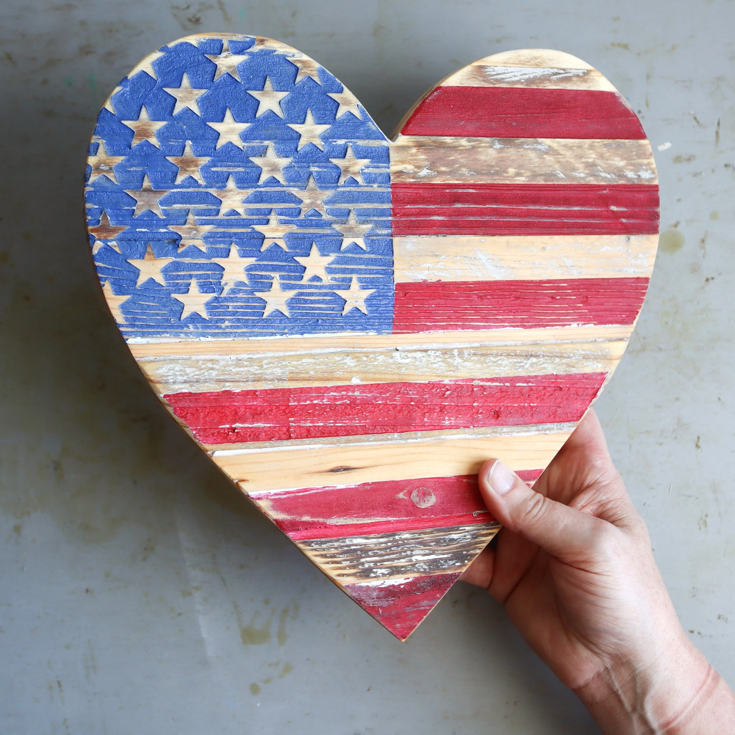 USA Pallet Wood Hearts - Image 6