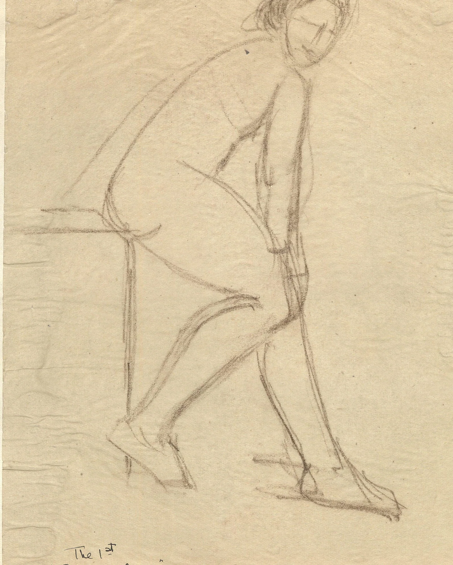 Vintage Figure Drawing - Image 3