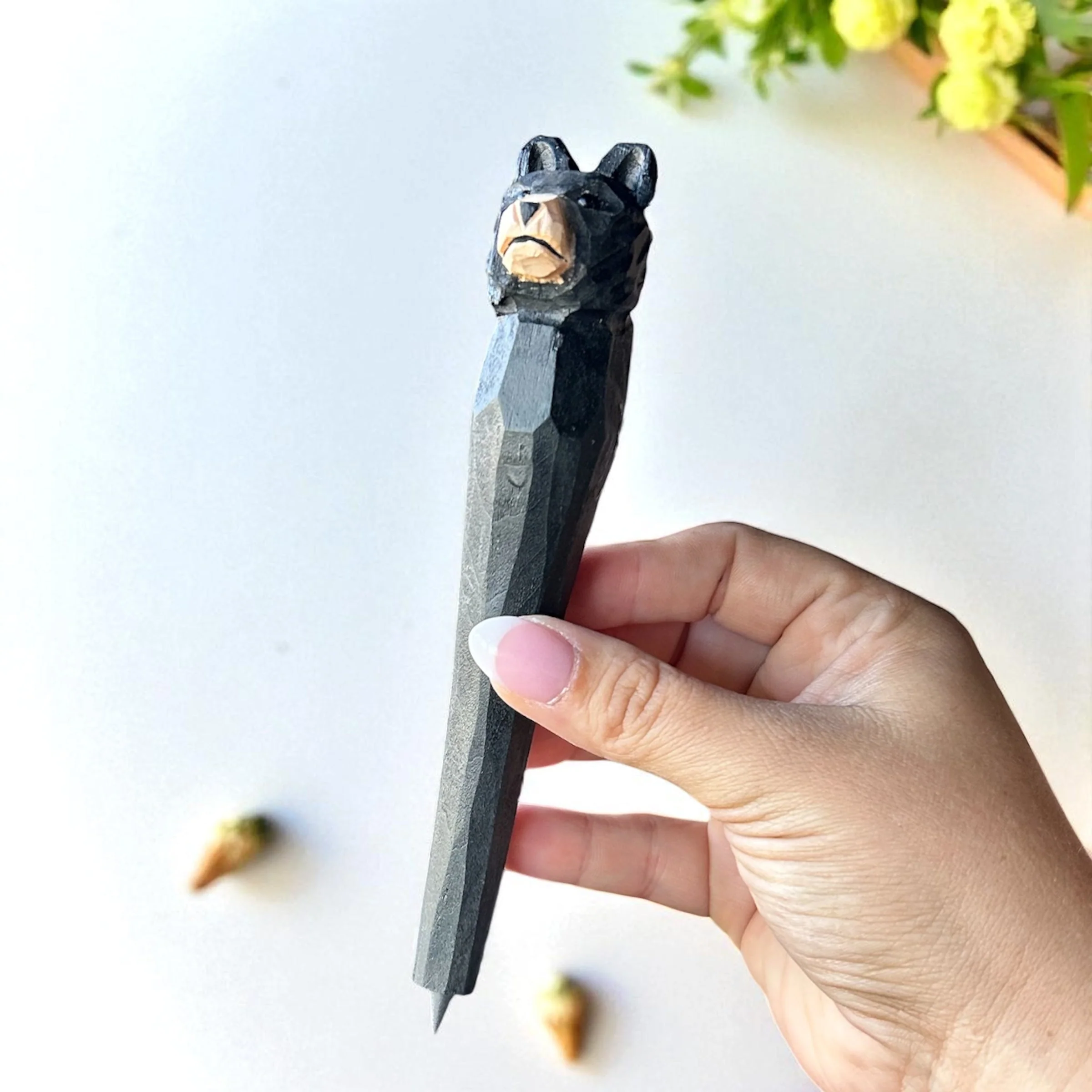 Wooden Animal Never Ending Pencil - Image 4