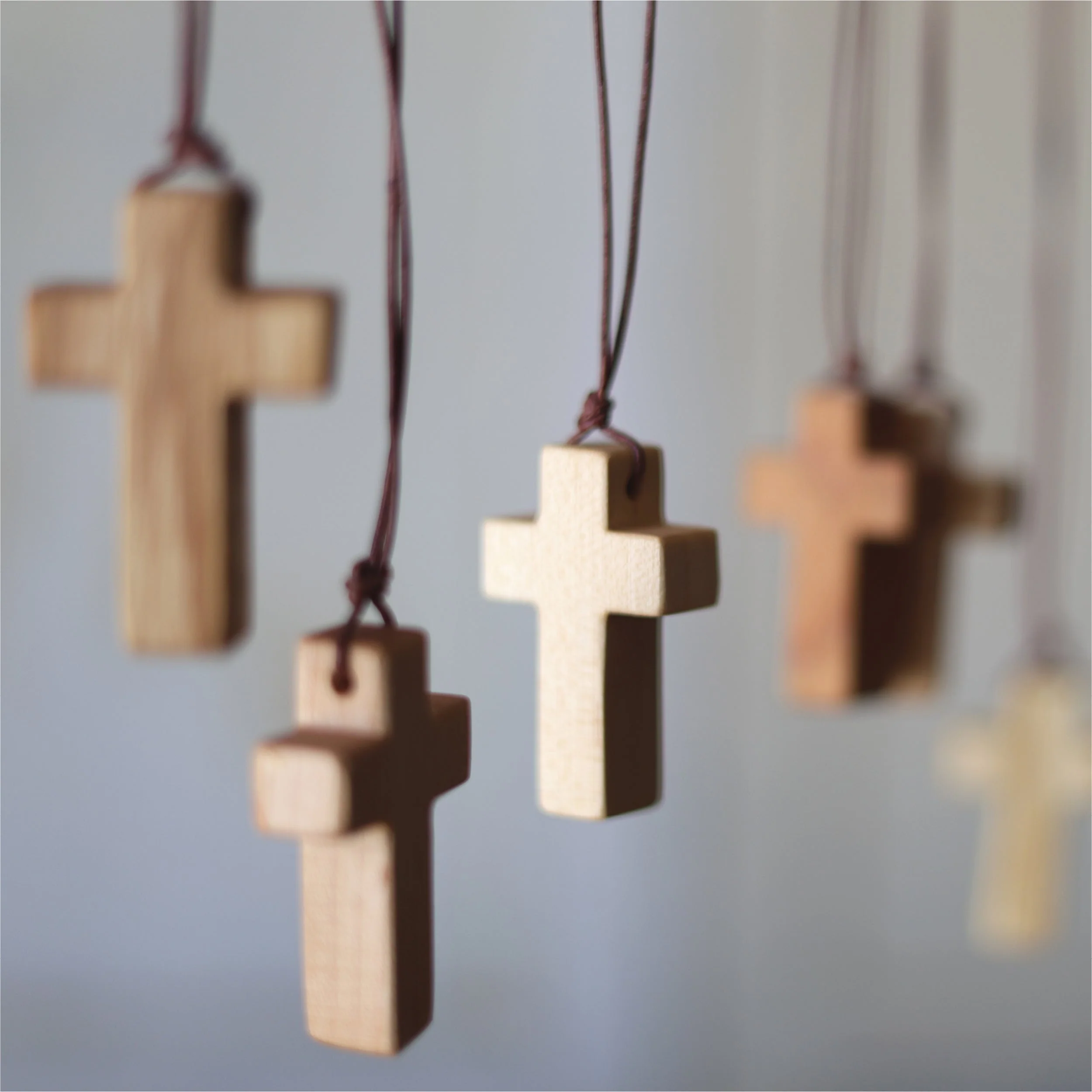 Wooden Cross Necklaces - Image 10
