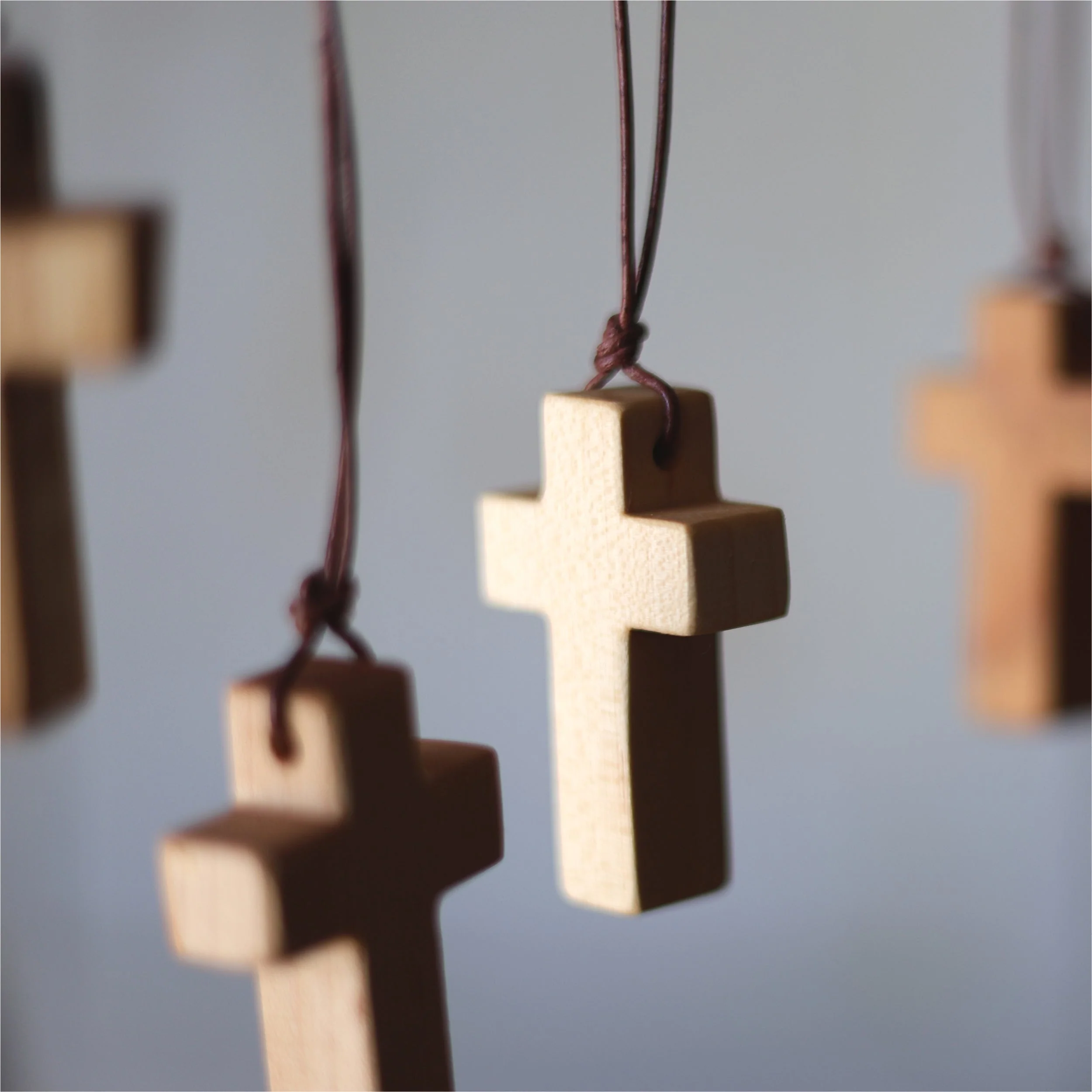 Wooden Cross Necklaces - Image 12