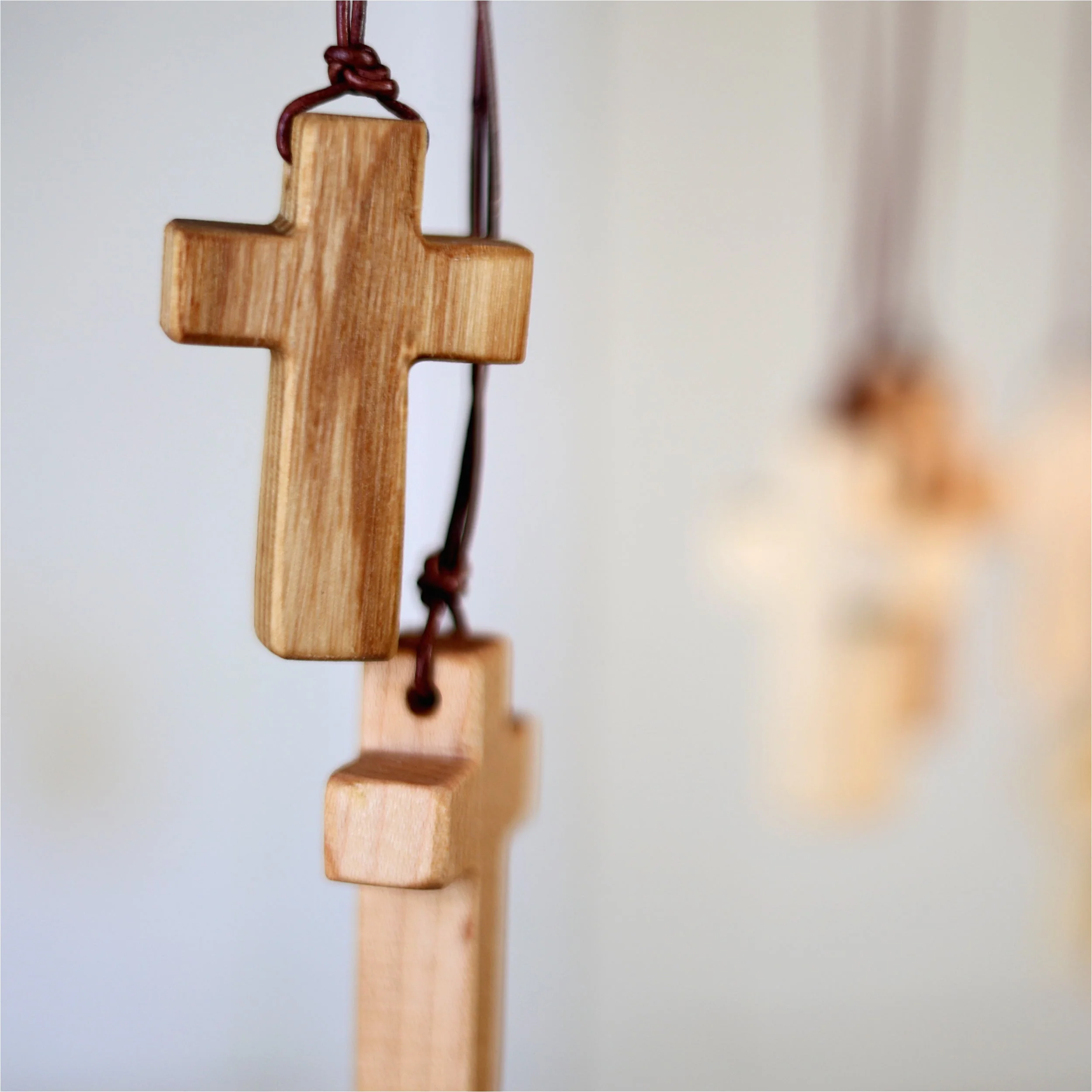 Wooden Cross Necklaces - Image 13
