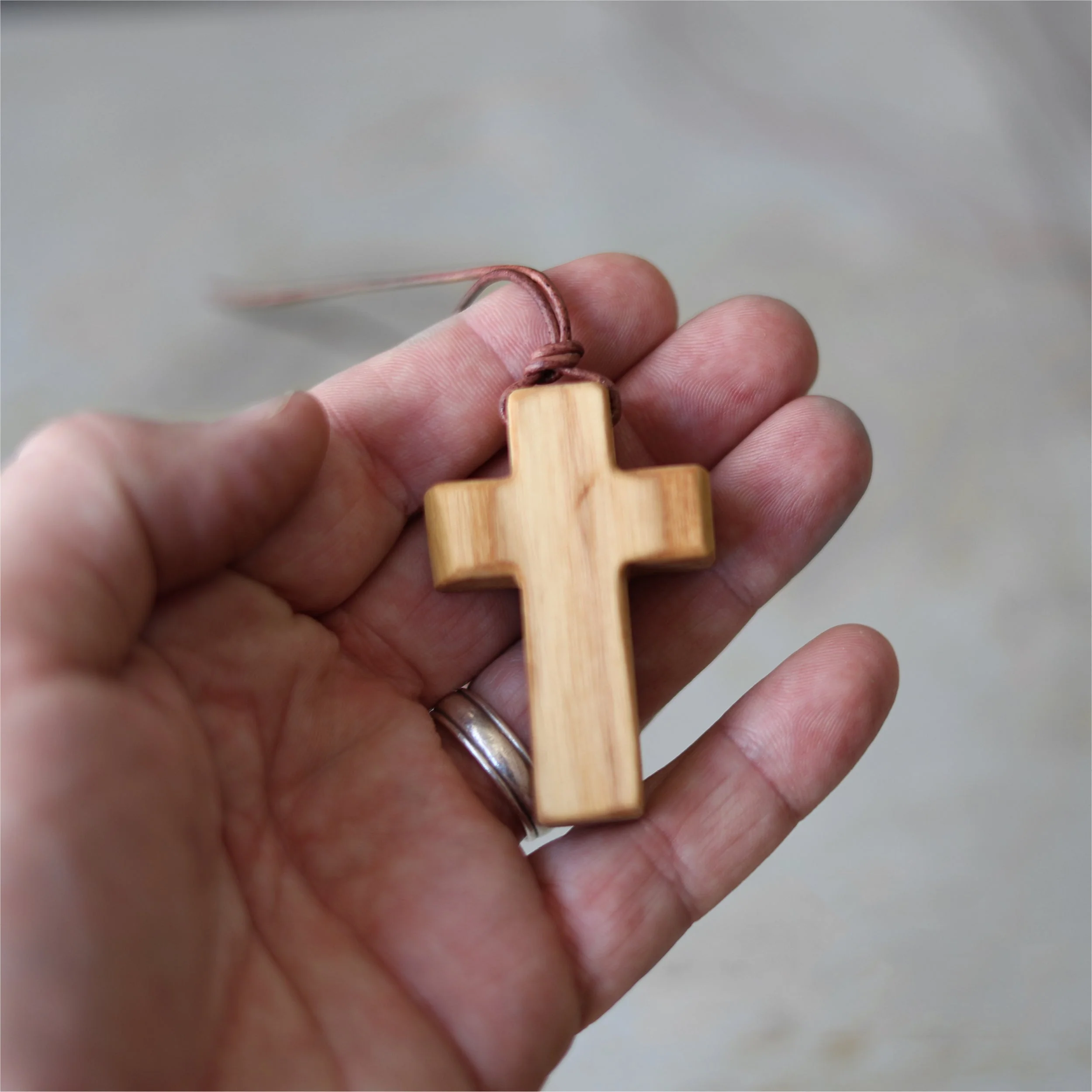Wooden Cross Necklaces - Image 2