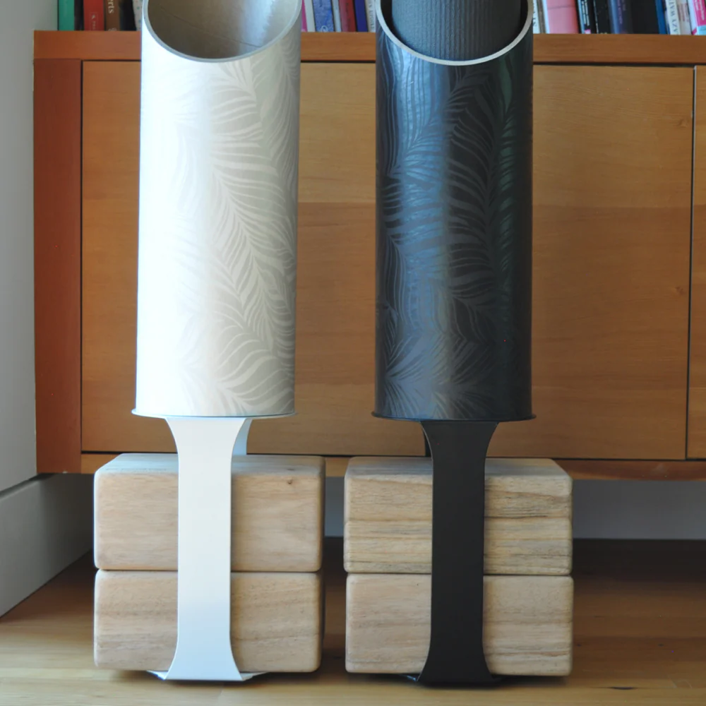 Yoga Mat Tube Floor Stand | Black - Image 7