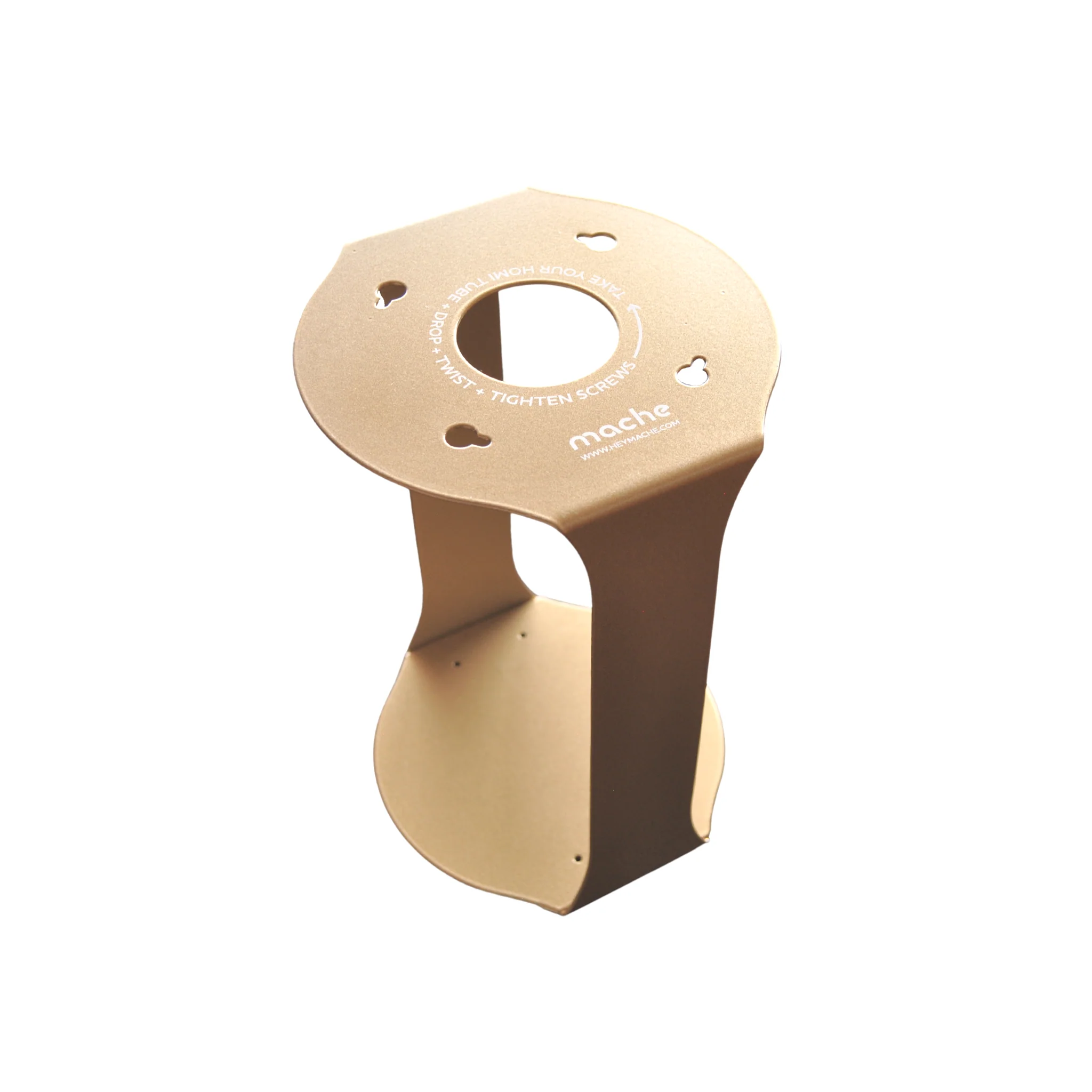 Yoga Mat Tube Floor Stand | Gold - Image 8