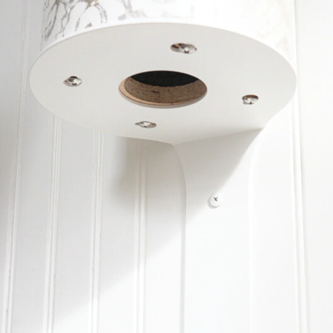 Yoga Mat Tube Wall Bracket | White - Image 5