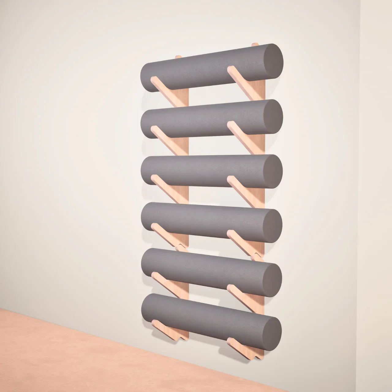Yoga Prop Wall Organizer | Stack Rack - Image 4