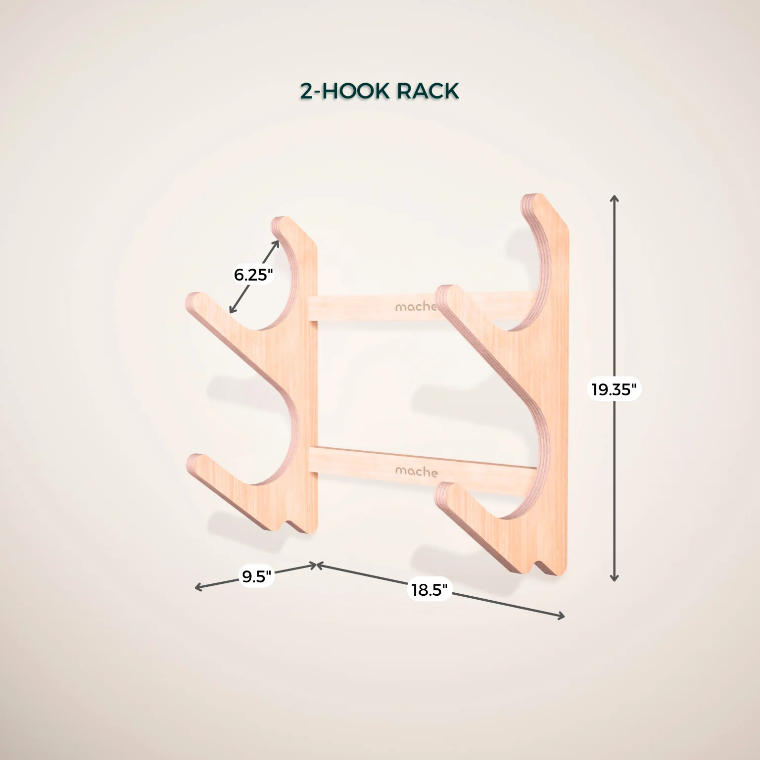 Yoga Prop Wall Organizer | Stack Rack - Image 7
