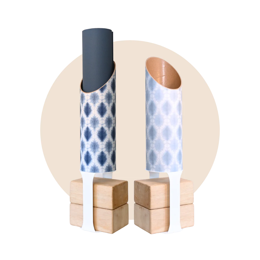 Yoga Storage Tube | Boho Batik