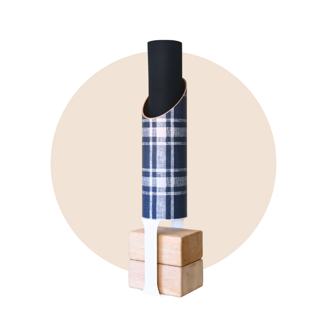 Yoga Storage Tube | Dad Plaid - Image 12