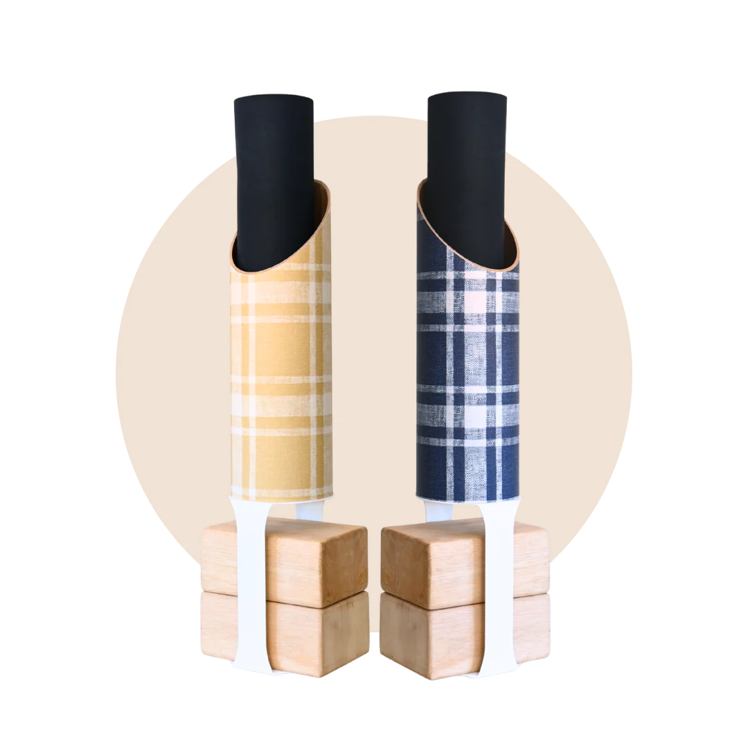 Yoga Storage Tube | Dad Plaid - Image 2