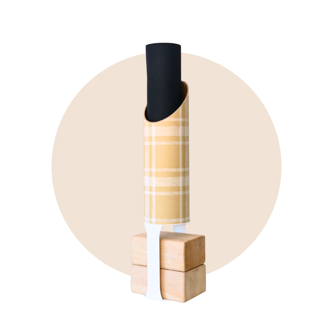 Yoga Storage Tube | Dad Plaid - Image 5