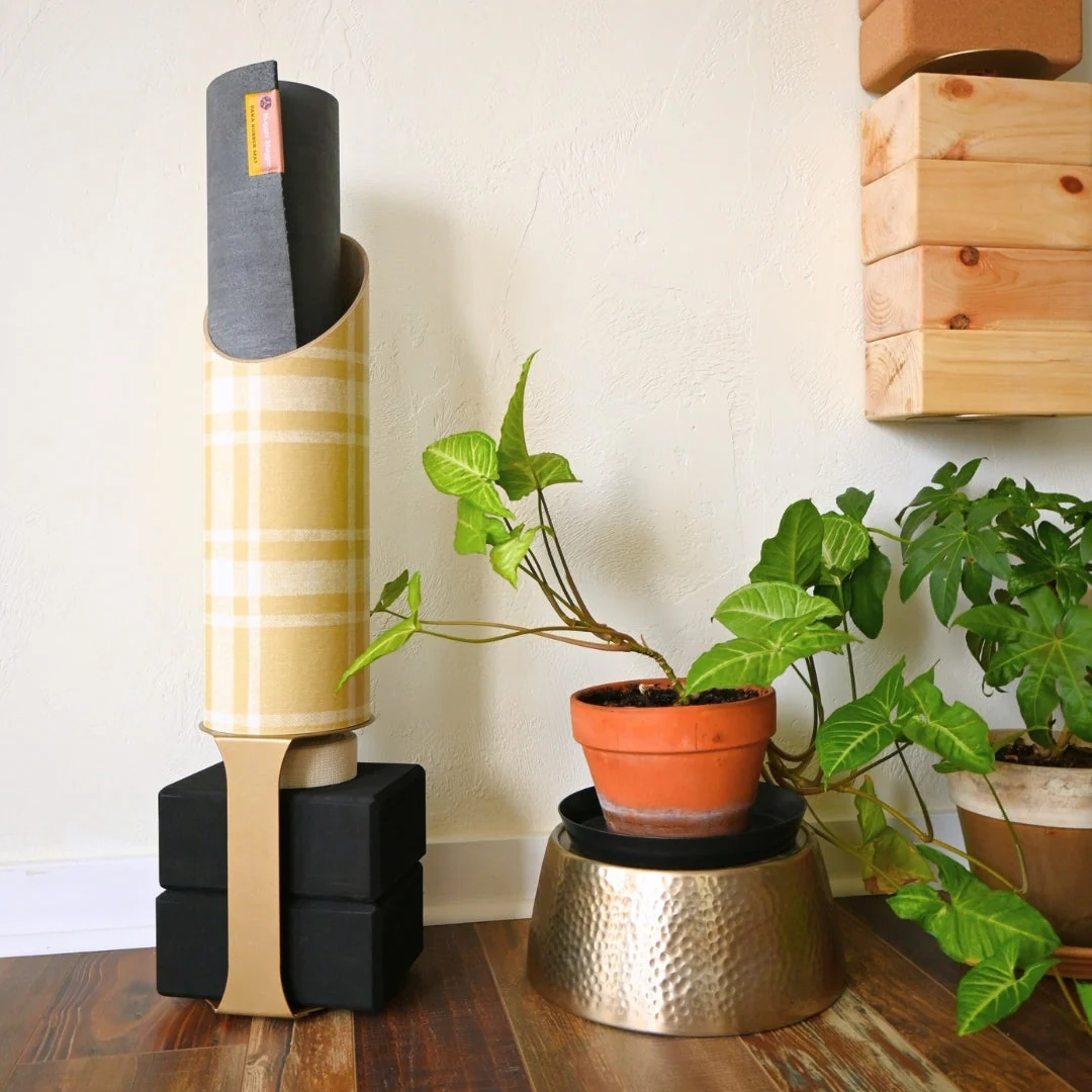 Yoga Storage Tube | Dad Plaid - Image 8
